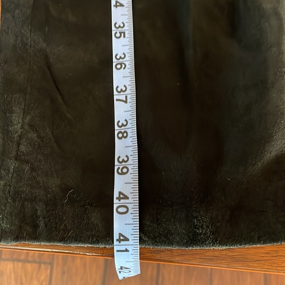 Alfani 100% Leather Black Straight Leg Vintage Pants - Picture 4 of 4